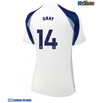 Camisa de Futebol Tottenham Hotspur Archie Gray #14 Equipamento Principal Mulheres 2025-26 Manga Curta